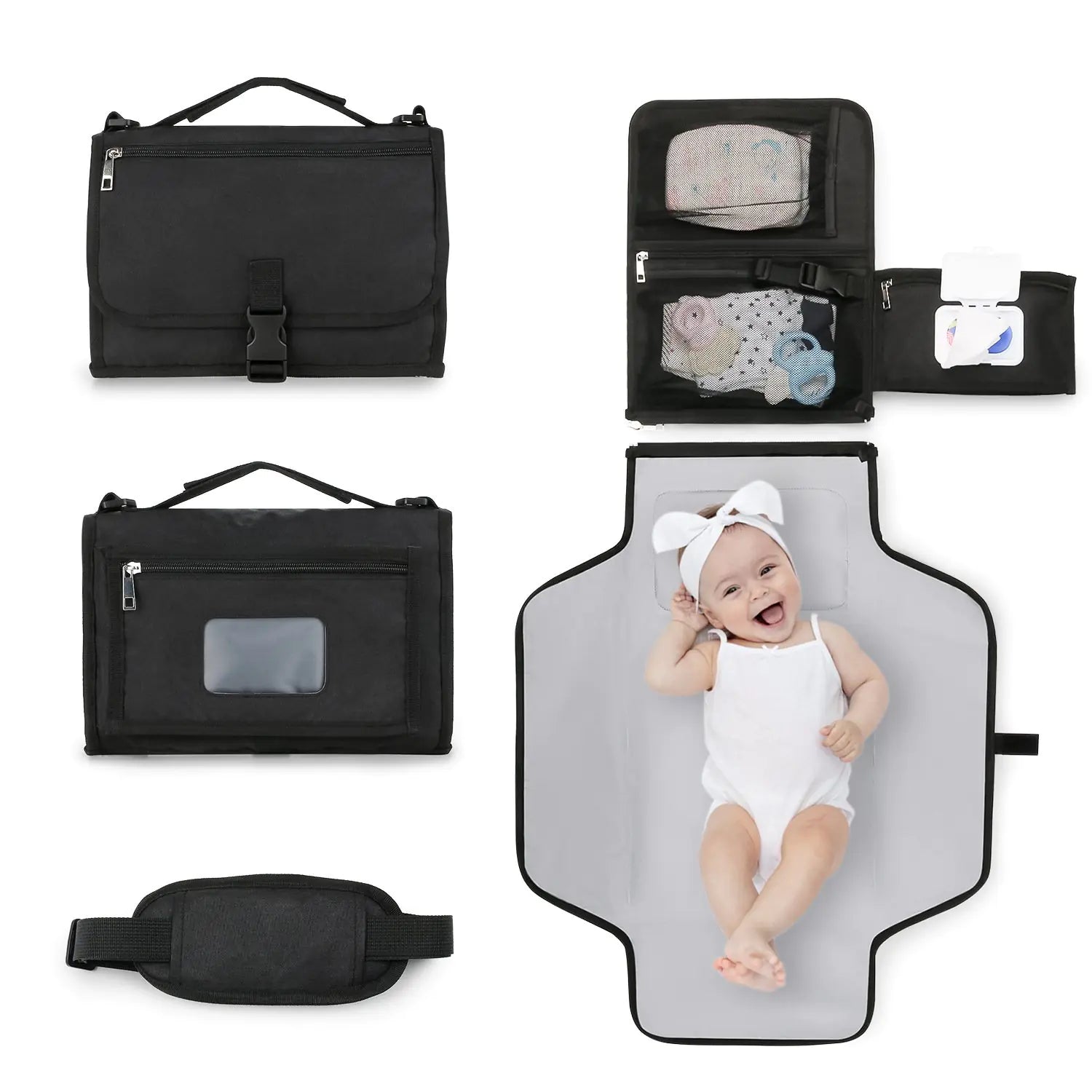 Portable Waterproof Folding Baby Diaper Pad
