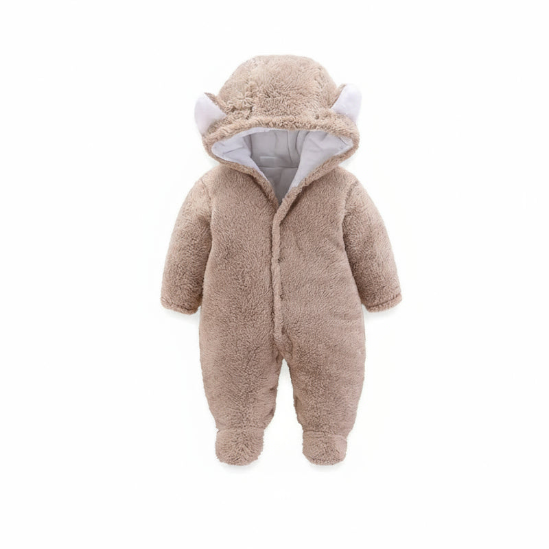 Cozy Newborn Fleece Romper