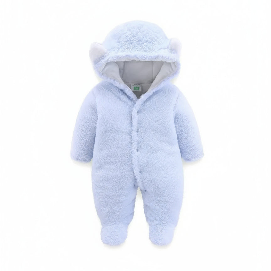 Cozy Newborn Fleece Romper