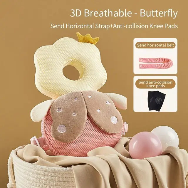Cute Wind Baby Head Protection Pillow
