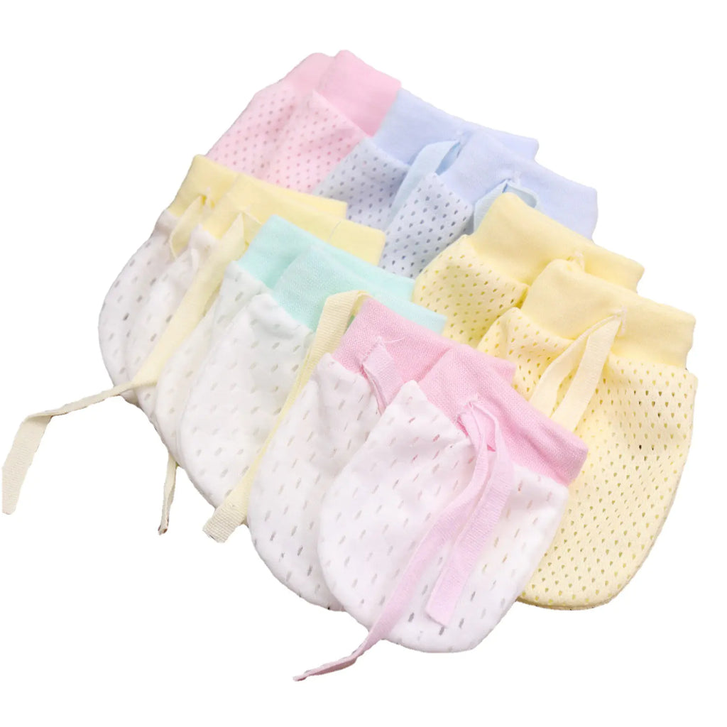 Adjustable Anti-Scratch Baby Gloves