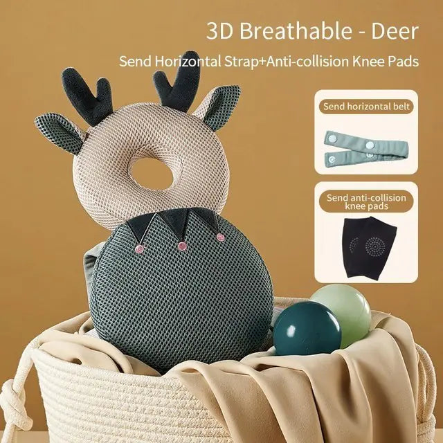 Cute Wind Baby Head Protection Pillow