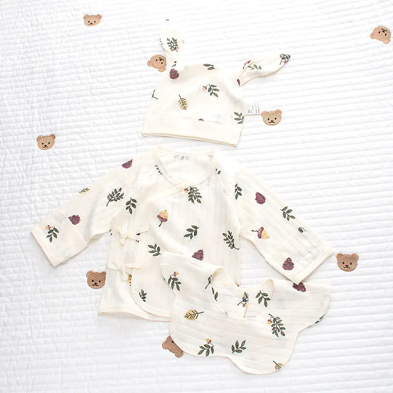 Soft Cotton Newborn Outfits (0-1 Yr)